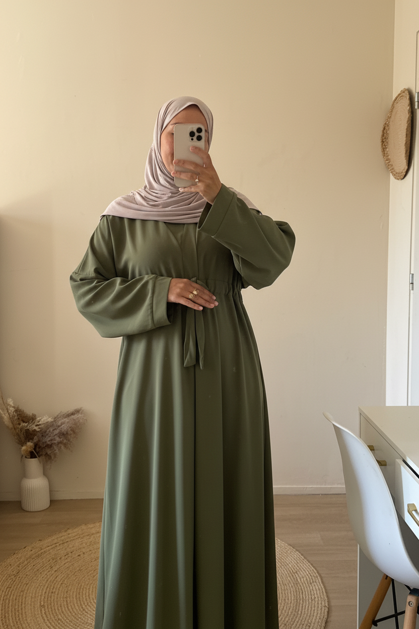 Abaya Flora