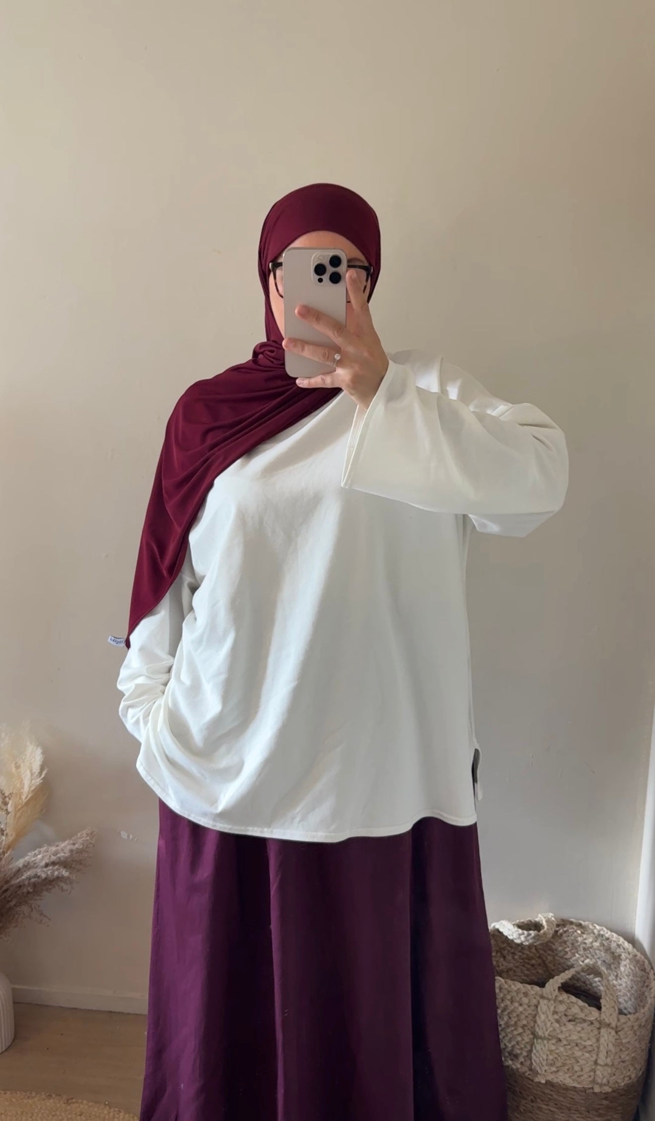 Hijab Jersey premium Prêt a enfiler maxi