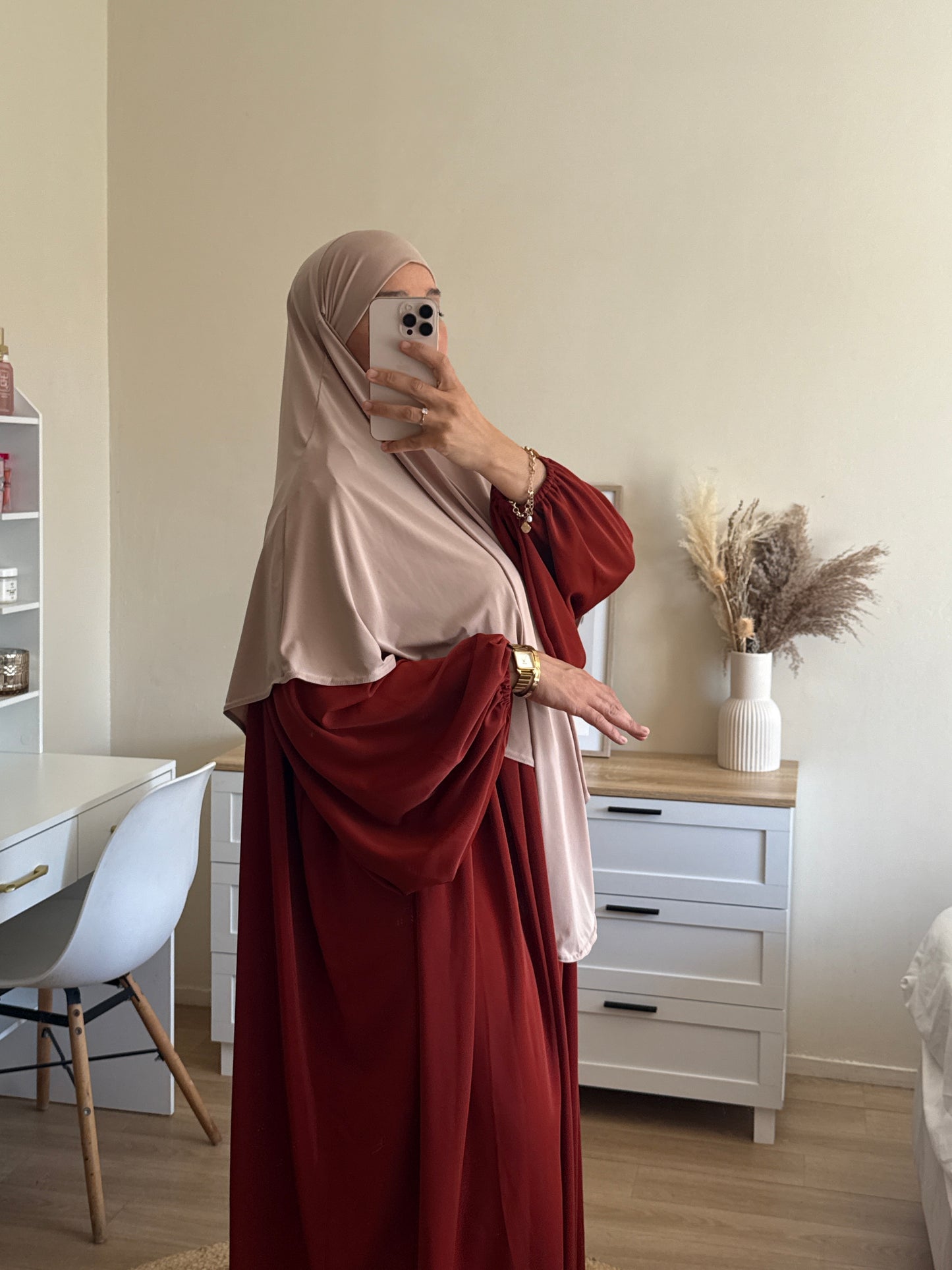 Abaya Maissa soie de medine