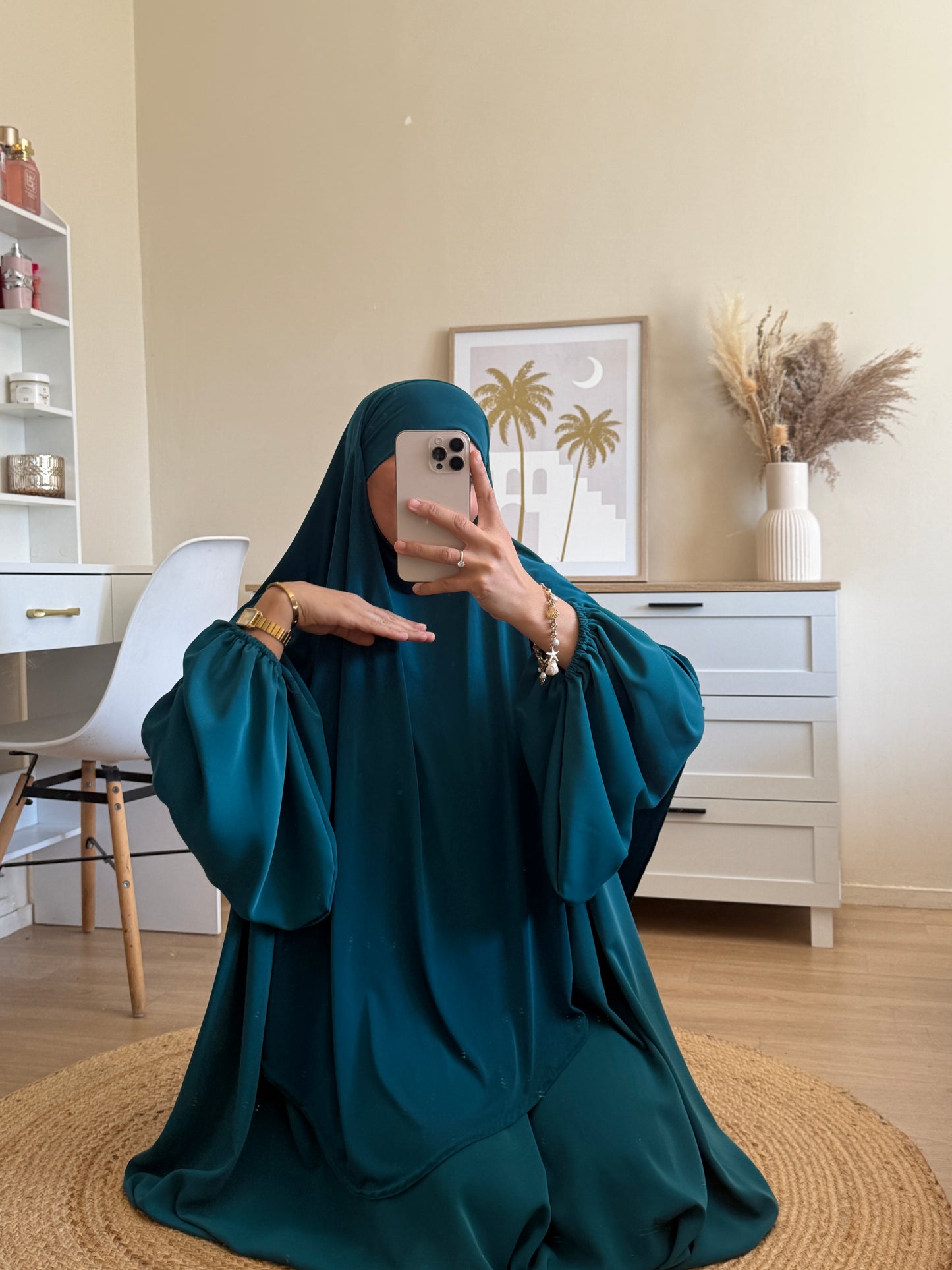 Abaya Maissa soie de medine