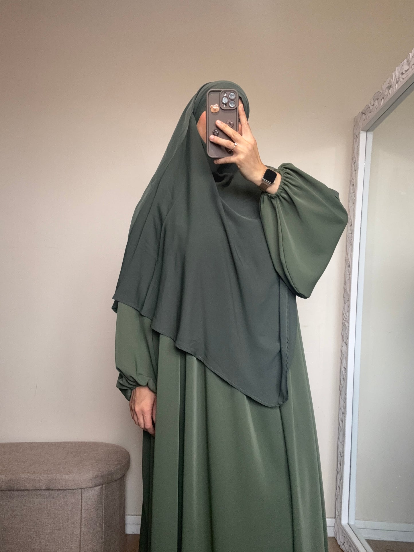 Khimar soie de médine