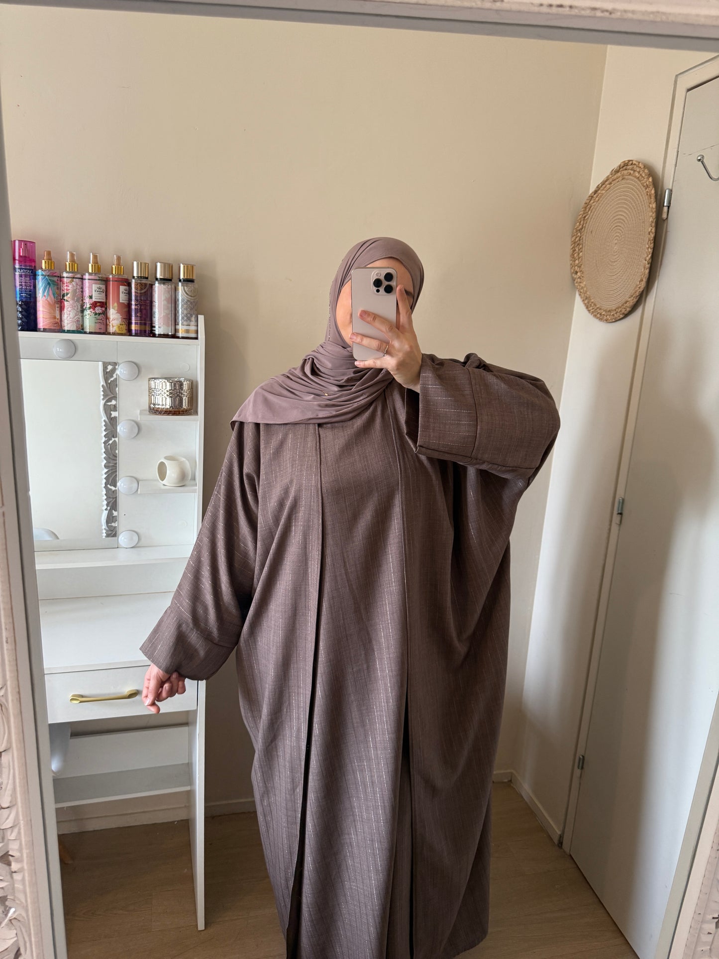 Kimono Lila + Abaya Lila
