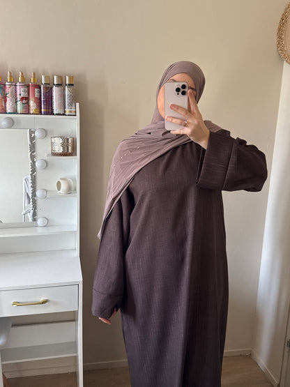 Kimono Lila + Abaya Lila