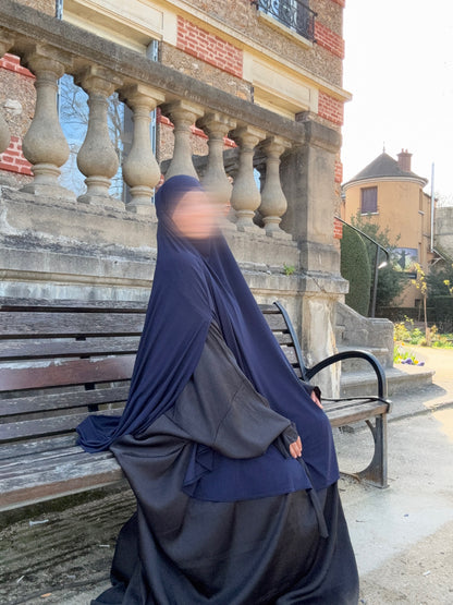Maxi khimar Fentes jersey premium