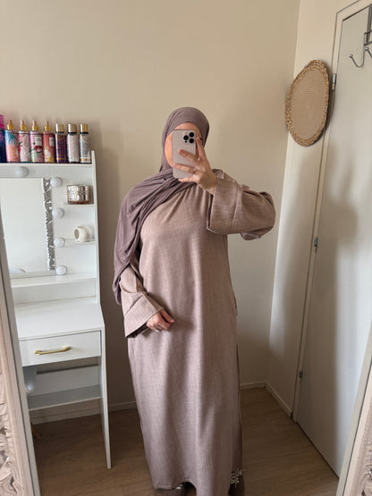 Kimono Lila + Abaya Lila