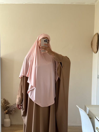 Khimar jersey premium pointu