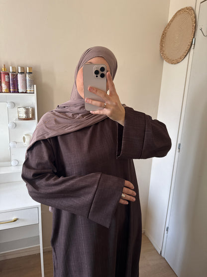 Kimono Lila + Abaya Lila