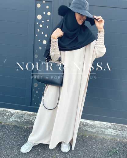 Abaya Mariam soie de médine