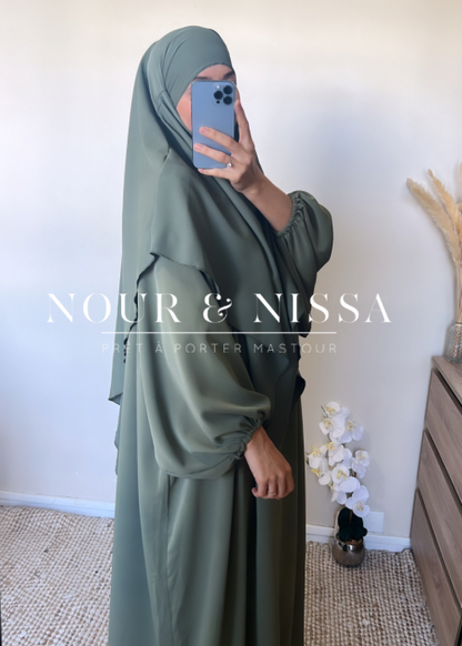 Khimar Mariam soie de médine