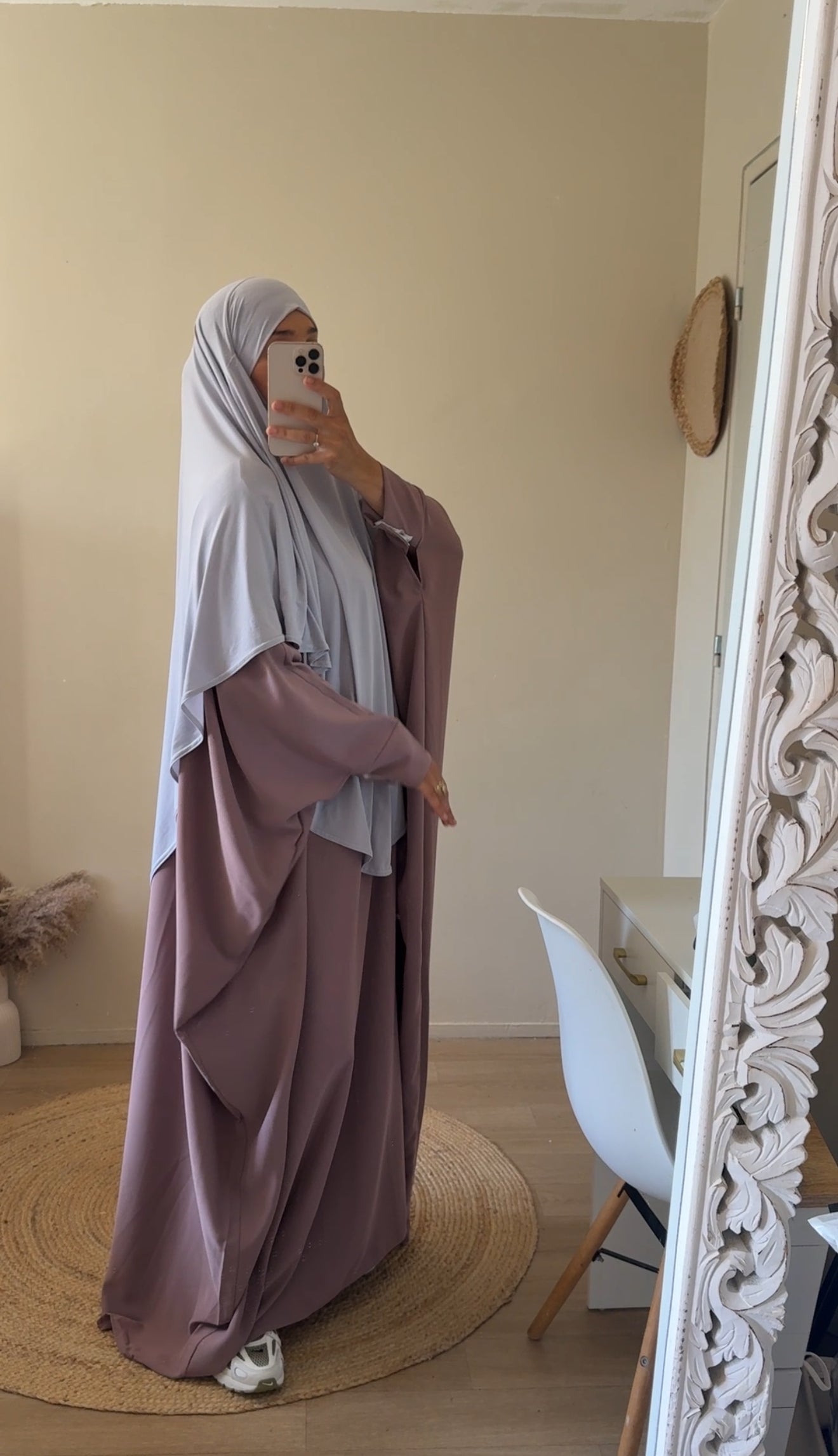 Khimar jersey premium pointu