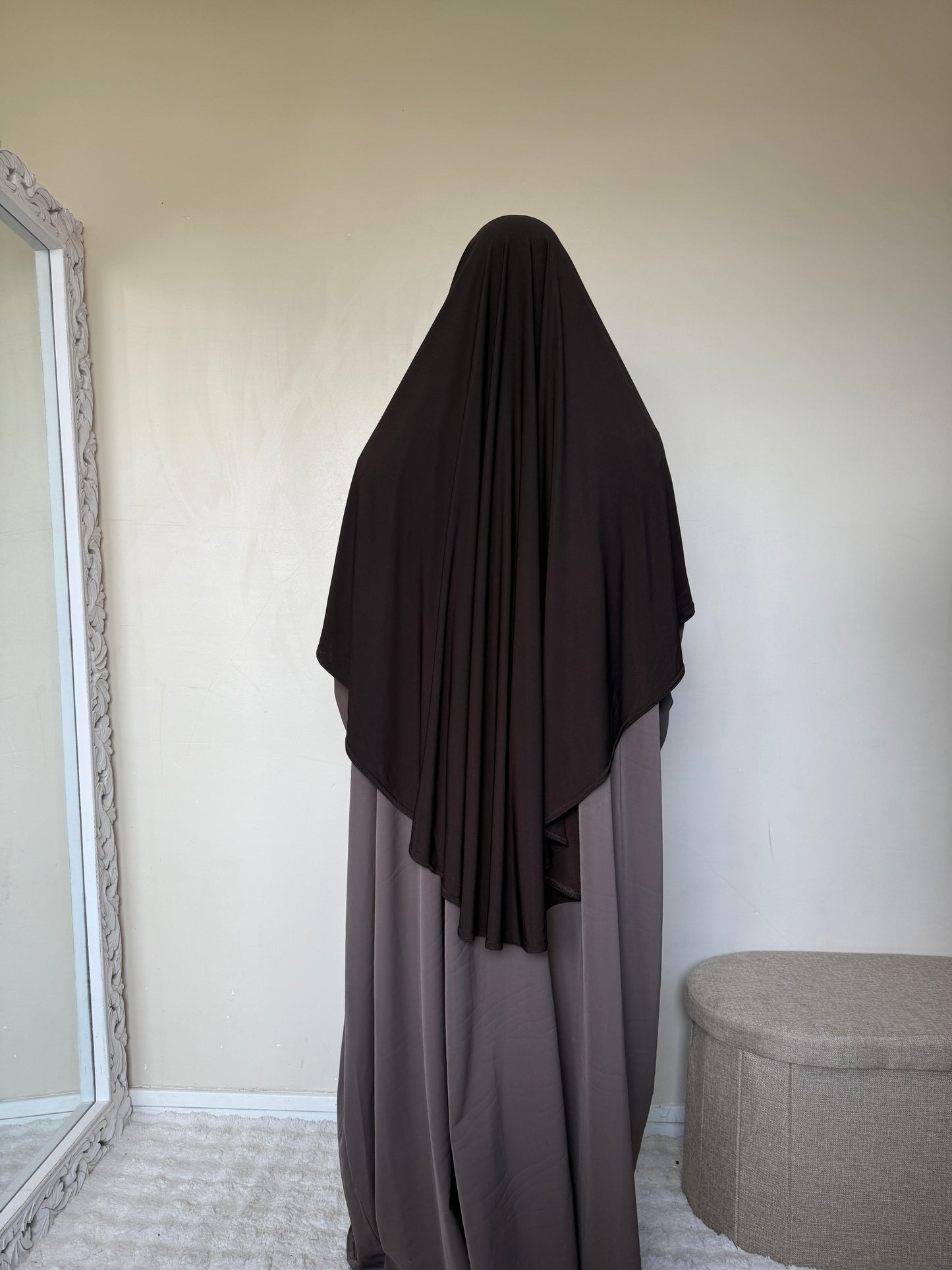 Khimar jersey premium pointu