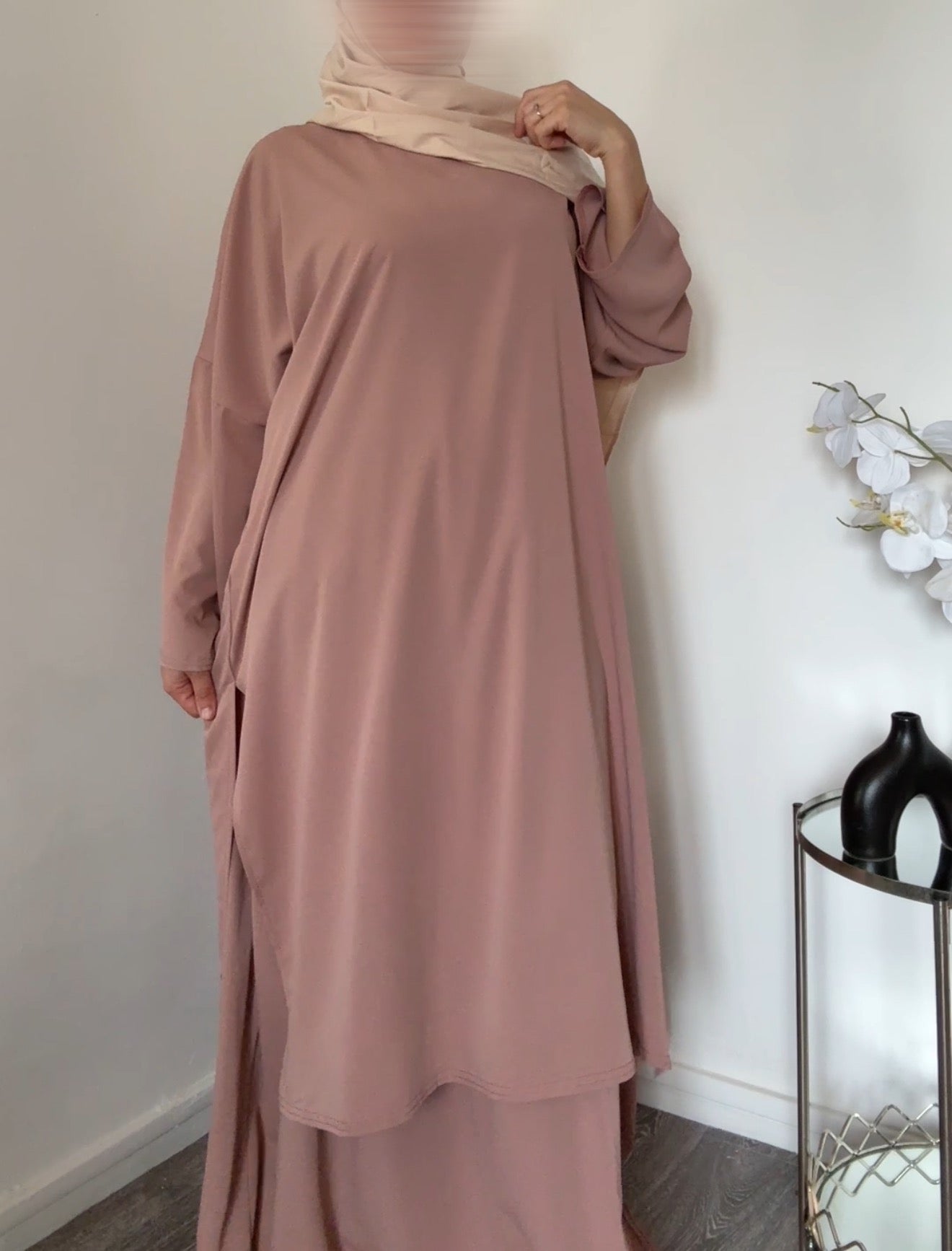 Ensemble Lina Soie de médine