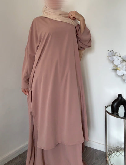 Ensemble Lina Soie de médine