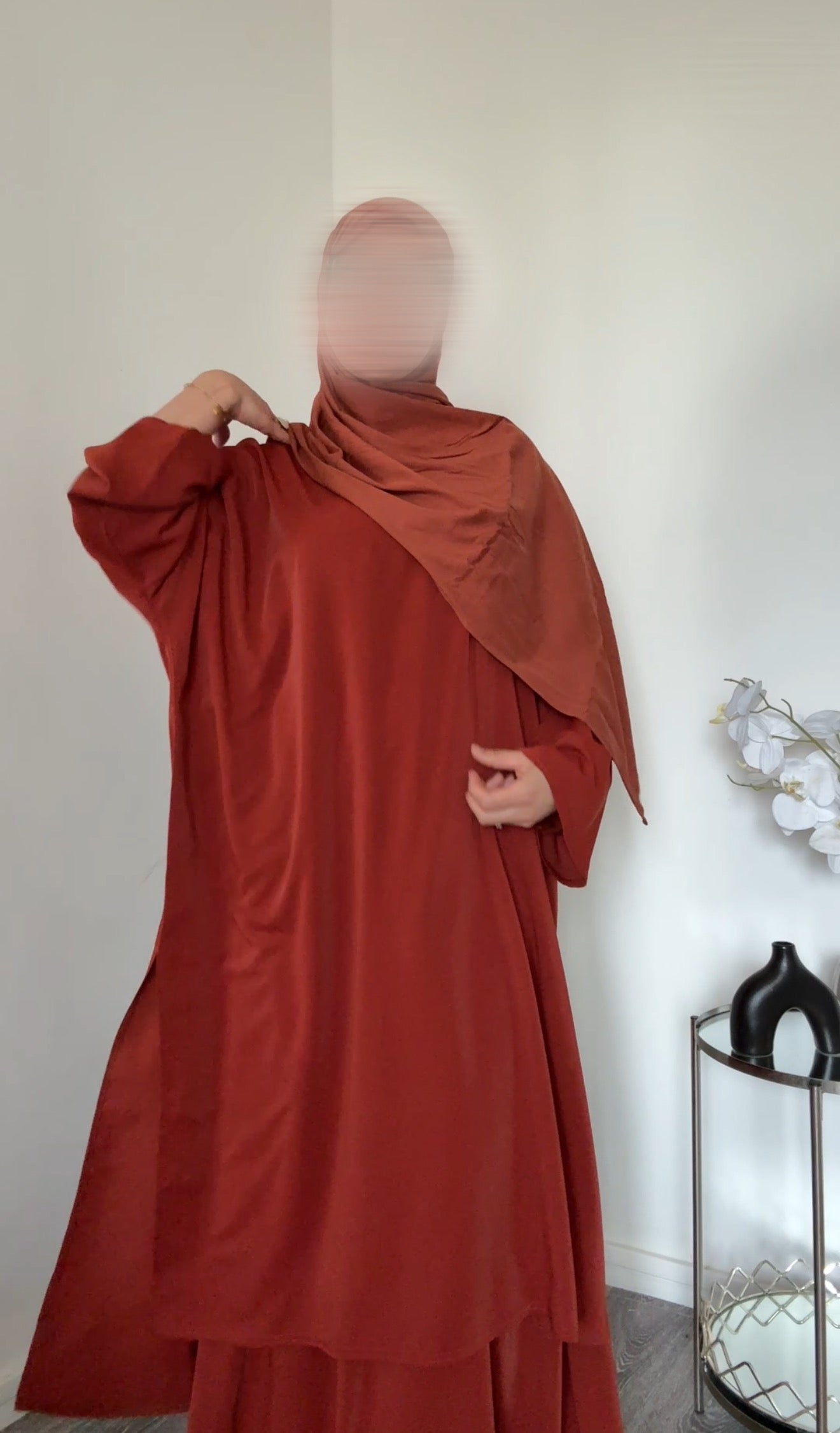 Ensemble Lina Soie de médine