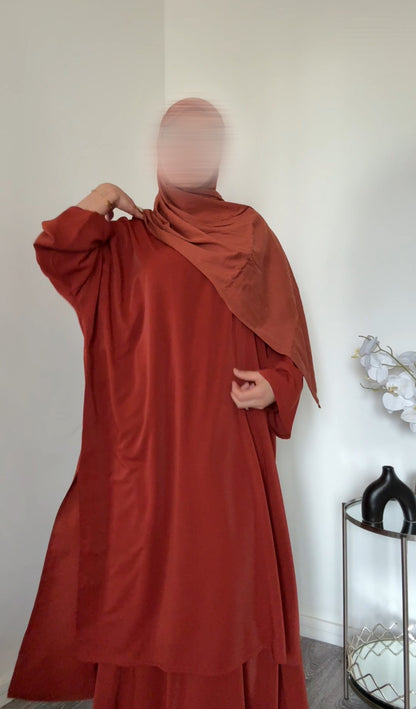 Ensemble Lina Soie de médine