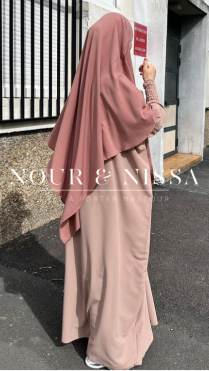 Abaya Mariam soie de médine