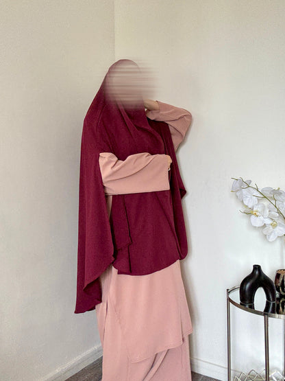 Maxi khimar Fentes jazz