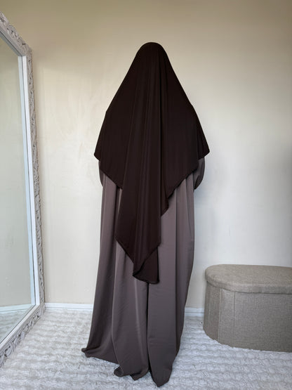 Khimar jersey premium pointu