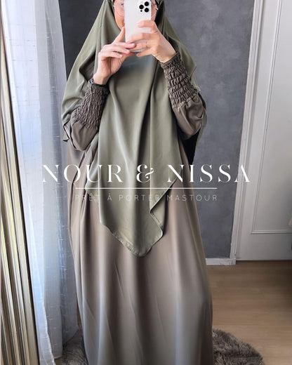 Abaya Mariam soie de médine