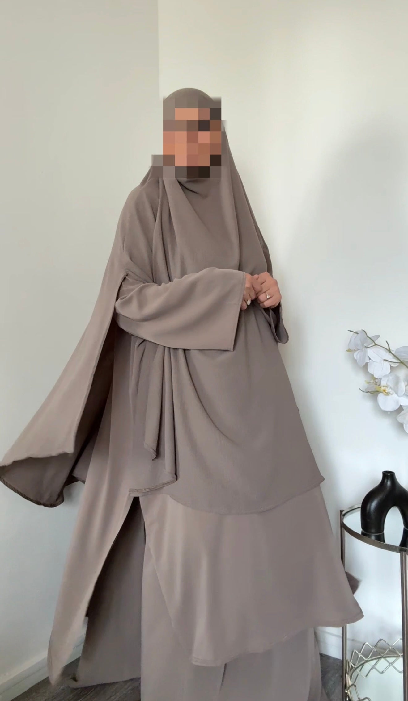 Ensemble Lina Soie de médine