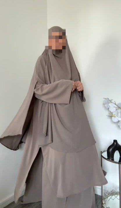 Ensemble Lina Soie de médine
