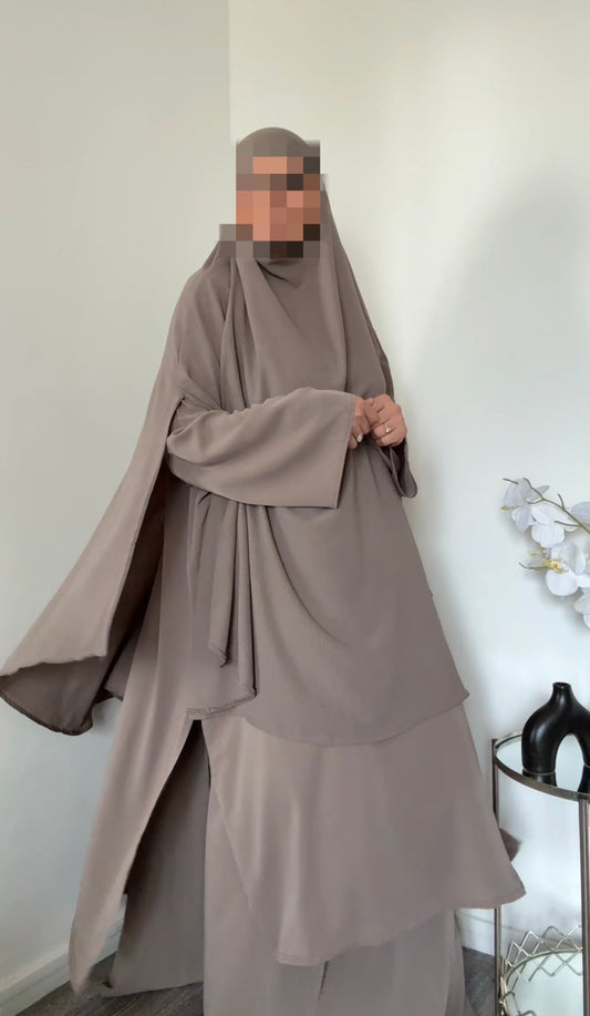 Ensemble Lina Soie de médine