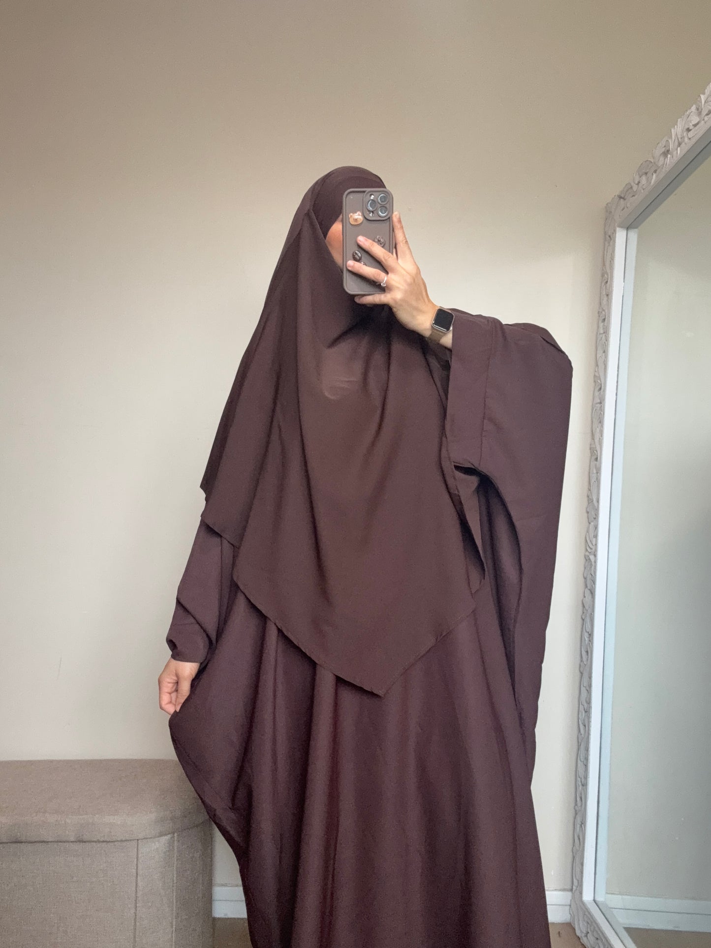 Khimar soie de médine