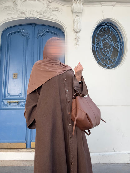 Abaya Jeans Bouton