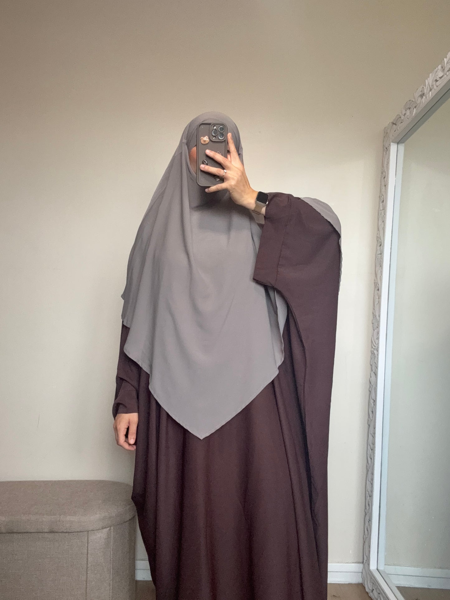 Khimar soie de médine