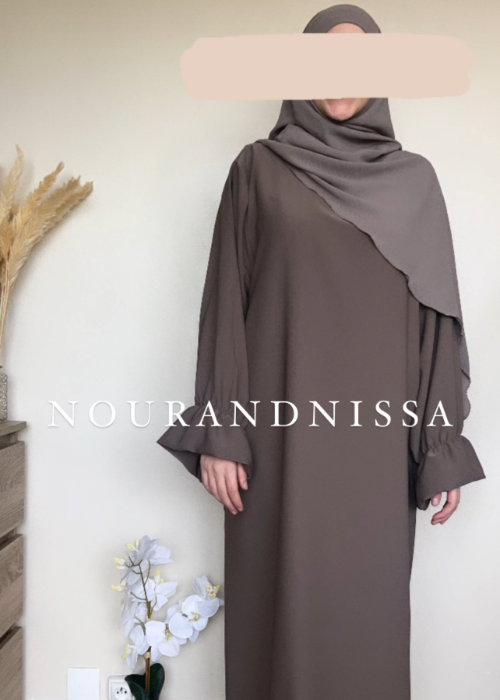 Abaya tulip silk from Medina