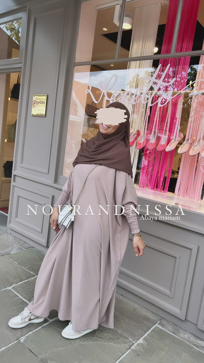 Abaya Mariam soie de médine